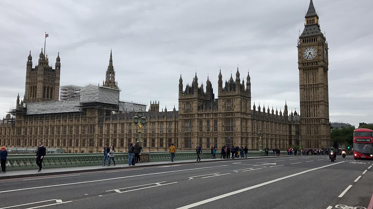 Hot London Girls in the Streets and Visiting Big Ben