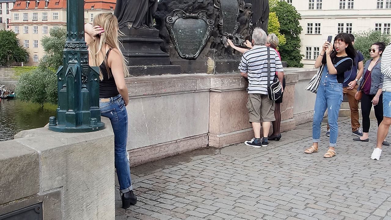 Prague Bridge Visit