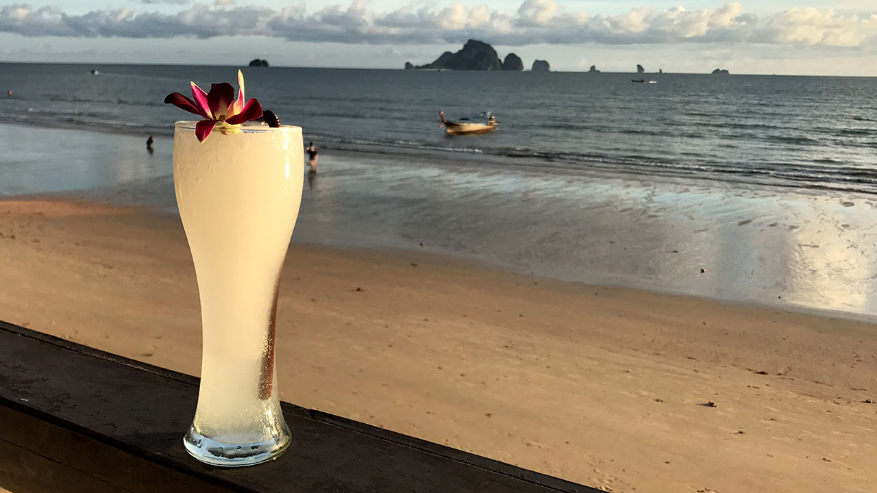 Party & Krabi Sunset. Paradise.