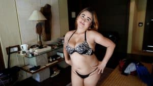Cock Hungry MILF Febi in bra and panties
