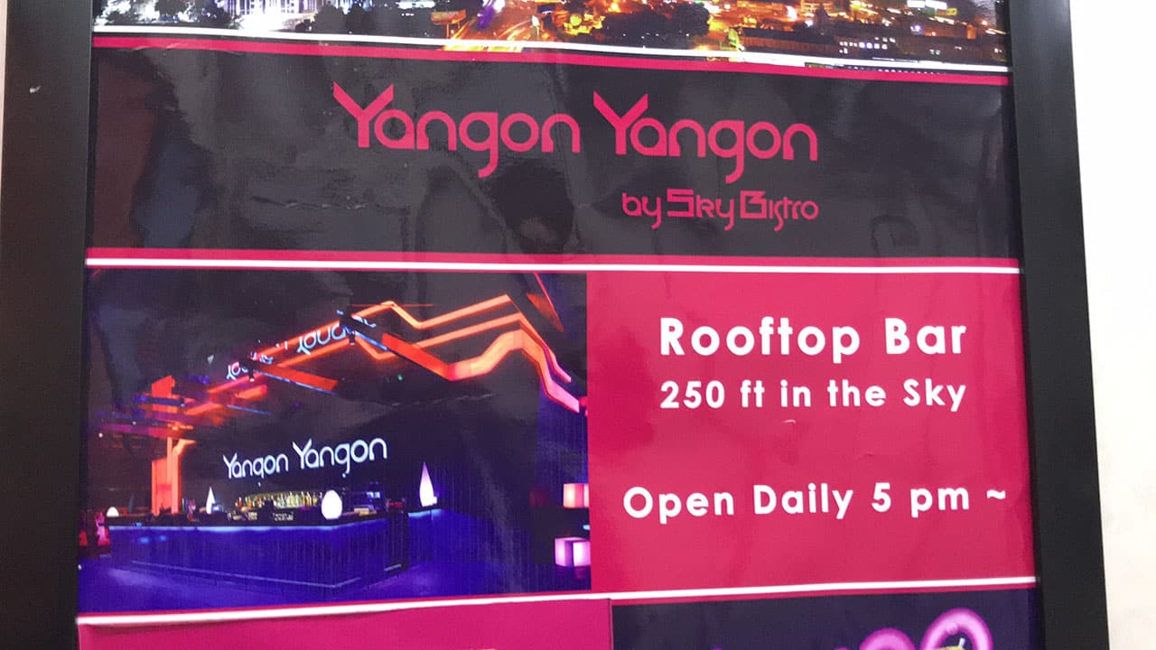 Yangon Yangon Rooftop Bar
