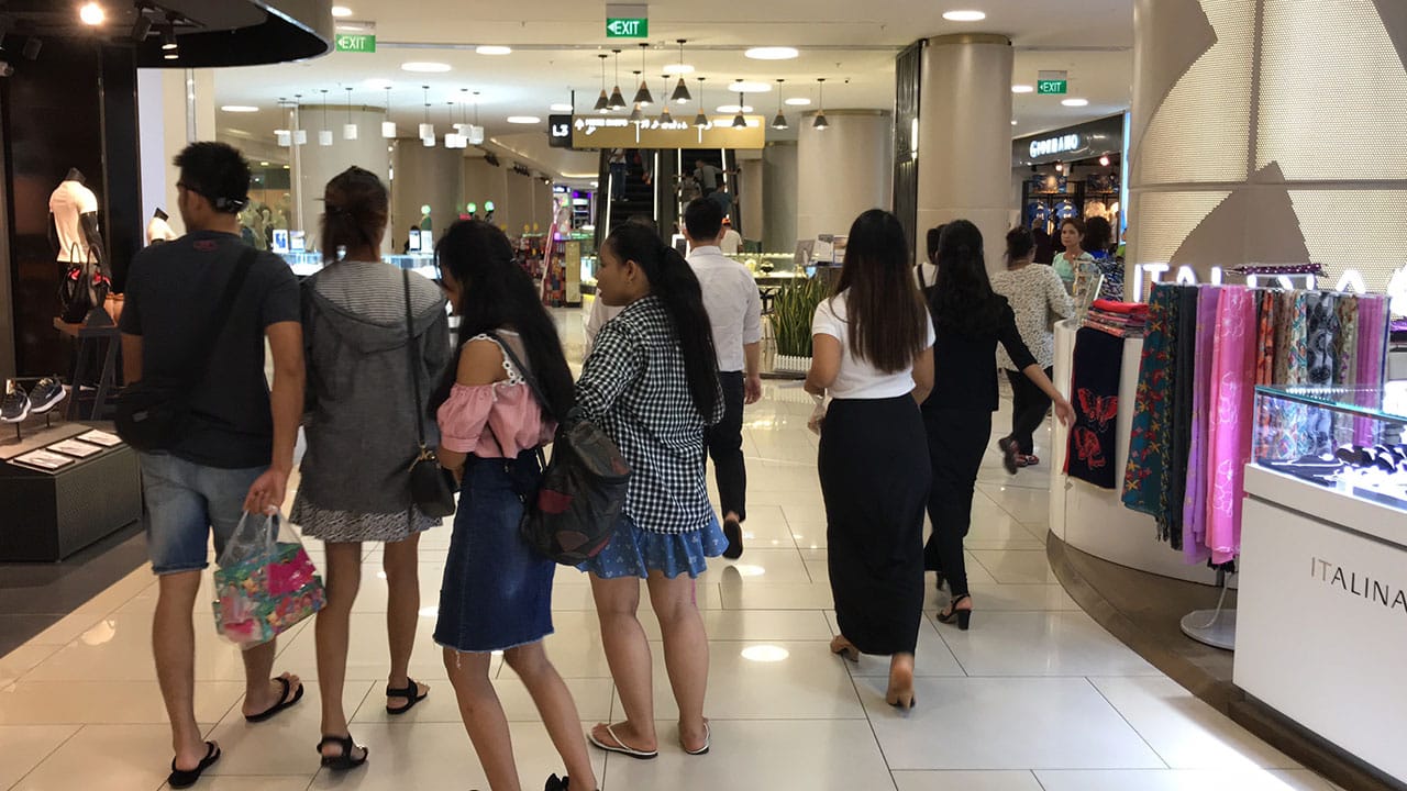 Yangon Mall Hunt Turns to Fail