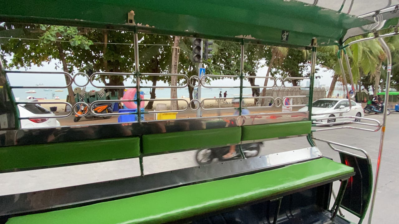 Pattaya Bus Ride During Social Distancing Lockdown