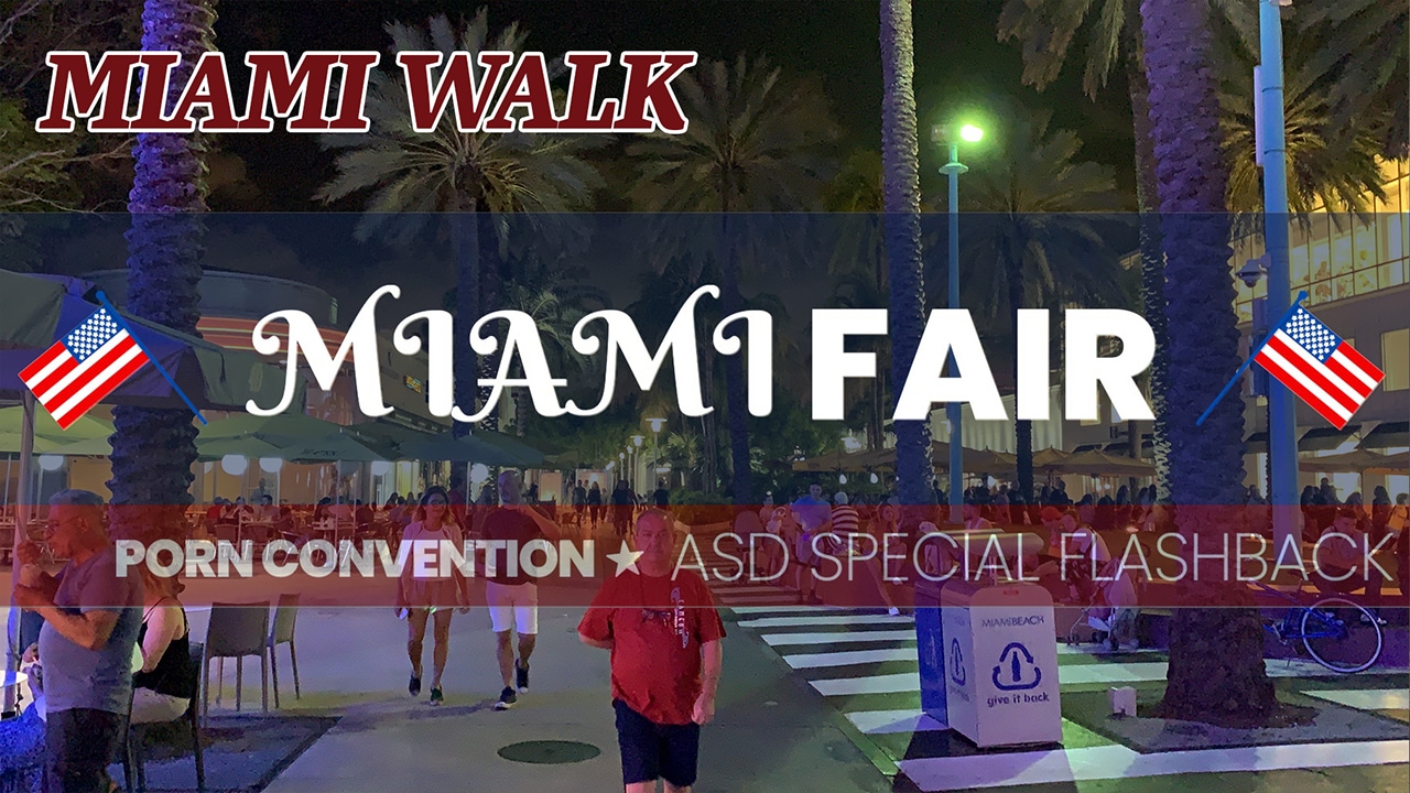 Miami Nightwalk Flashback Footage