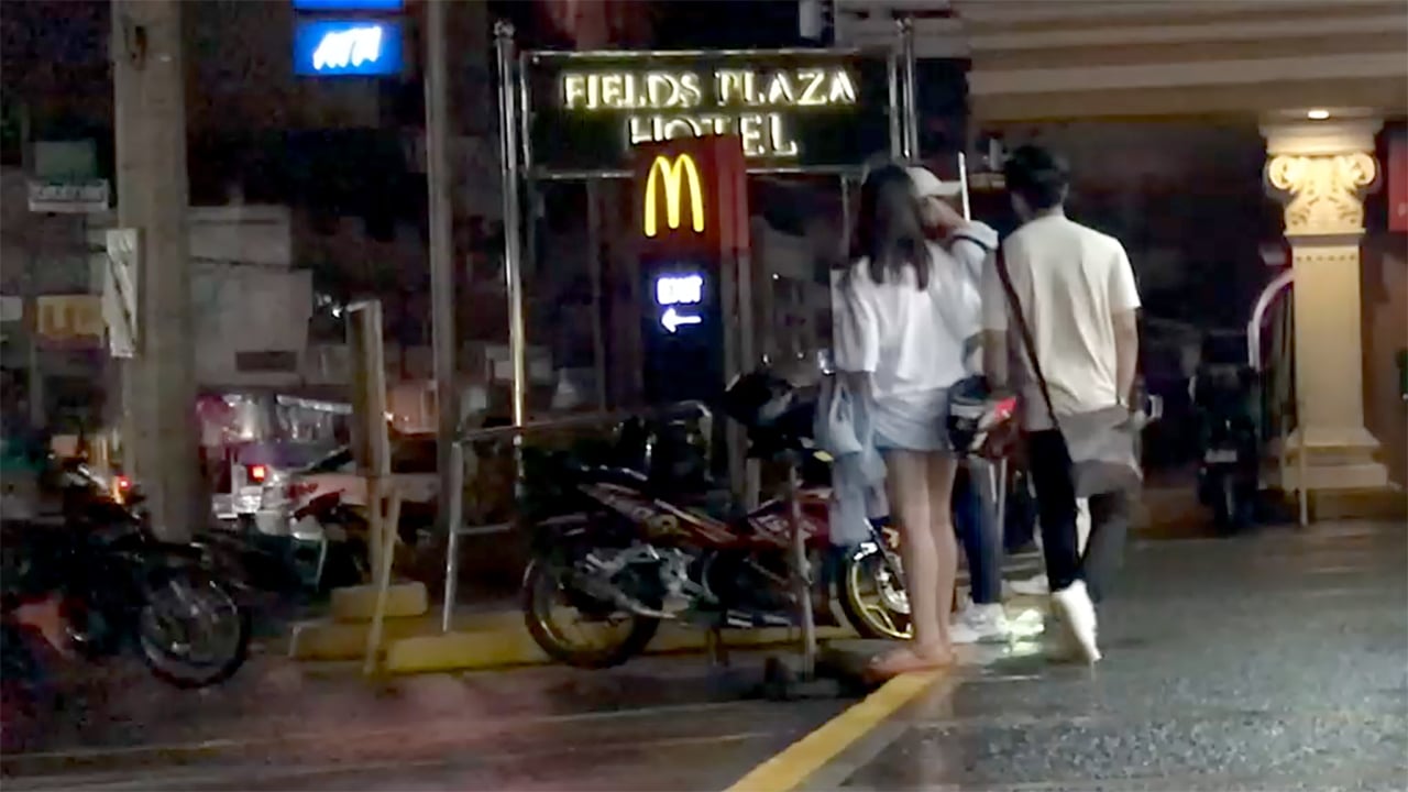 Street After Midnight in Angeles