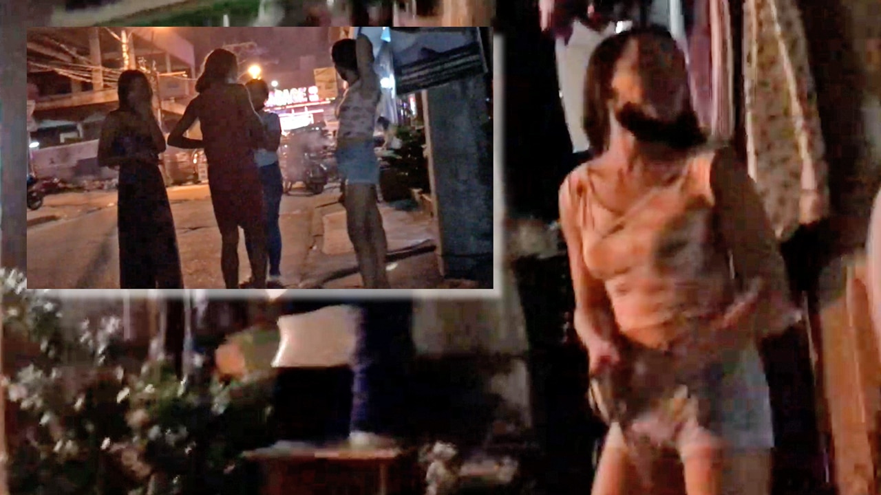 Santos Street Girls in Angeles City