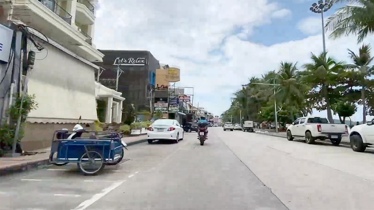 Pattaya Motorbike Ride Down Walking Street