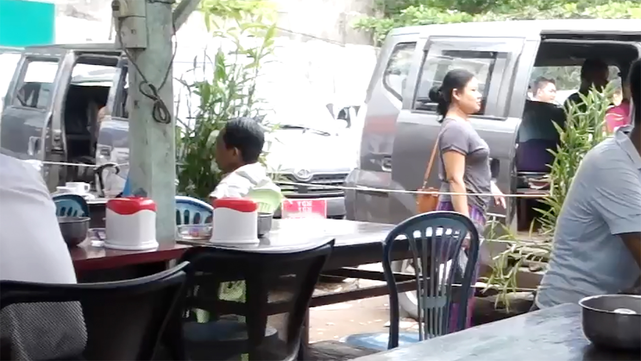 BIG BOOBS MILF Outside Burmese Resto on Asian Sex Diary