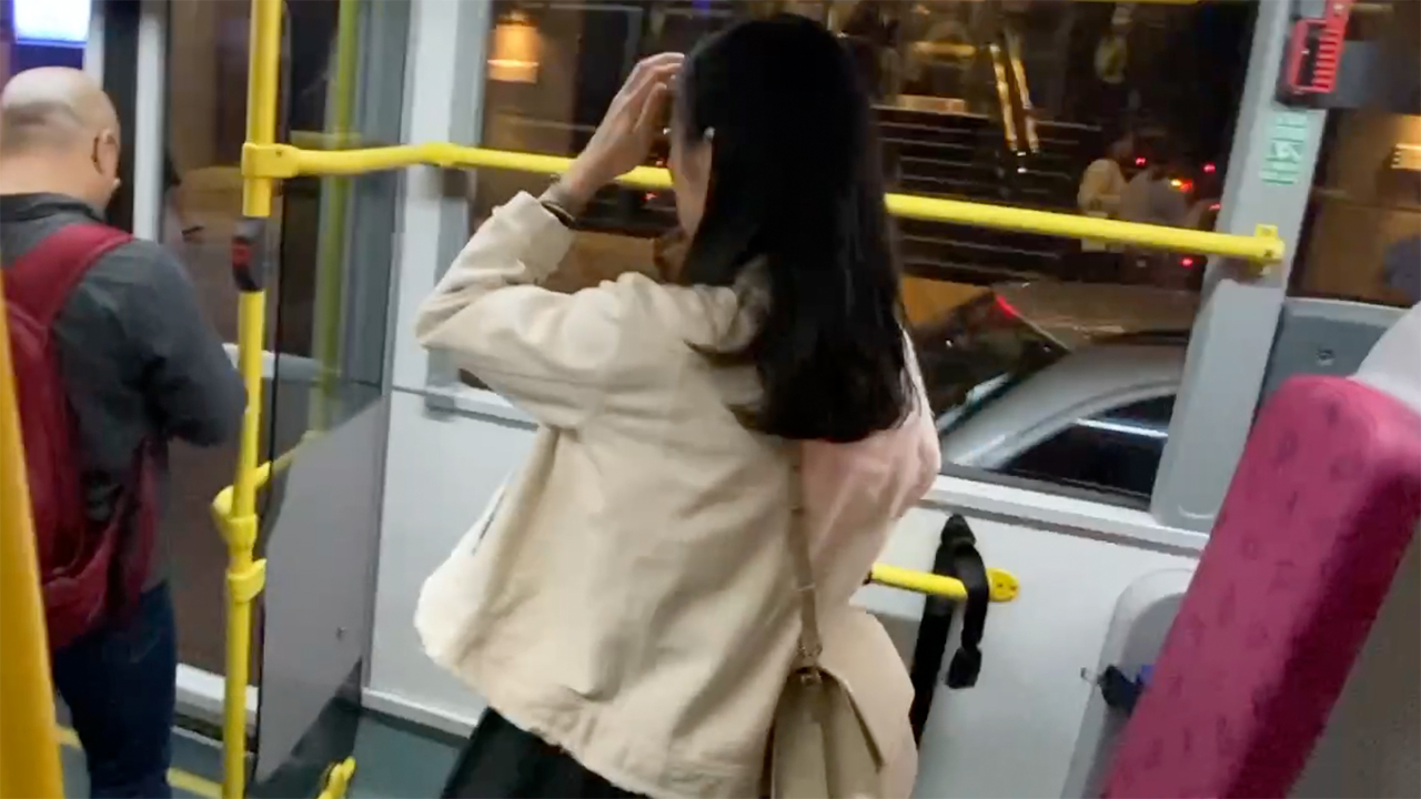 HONG KONG BUS RIDE And New Home For Asian Sex Diary