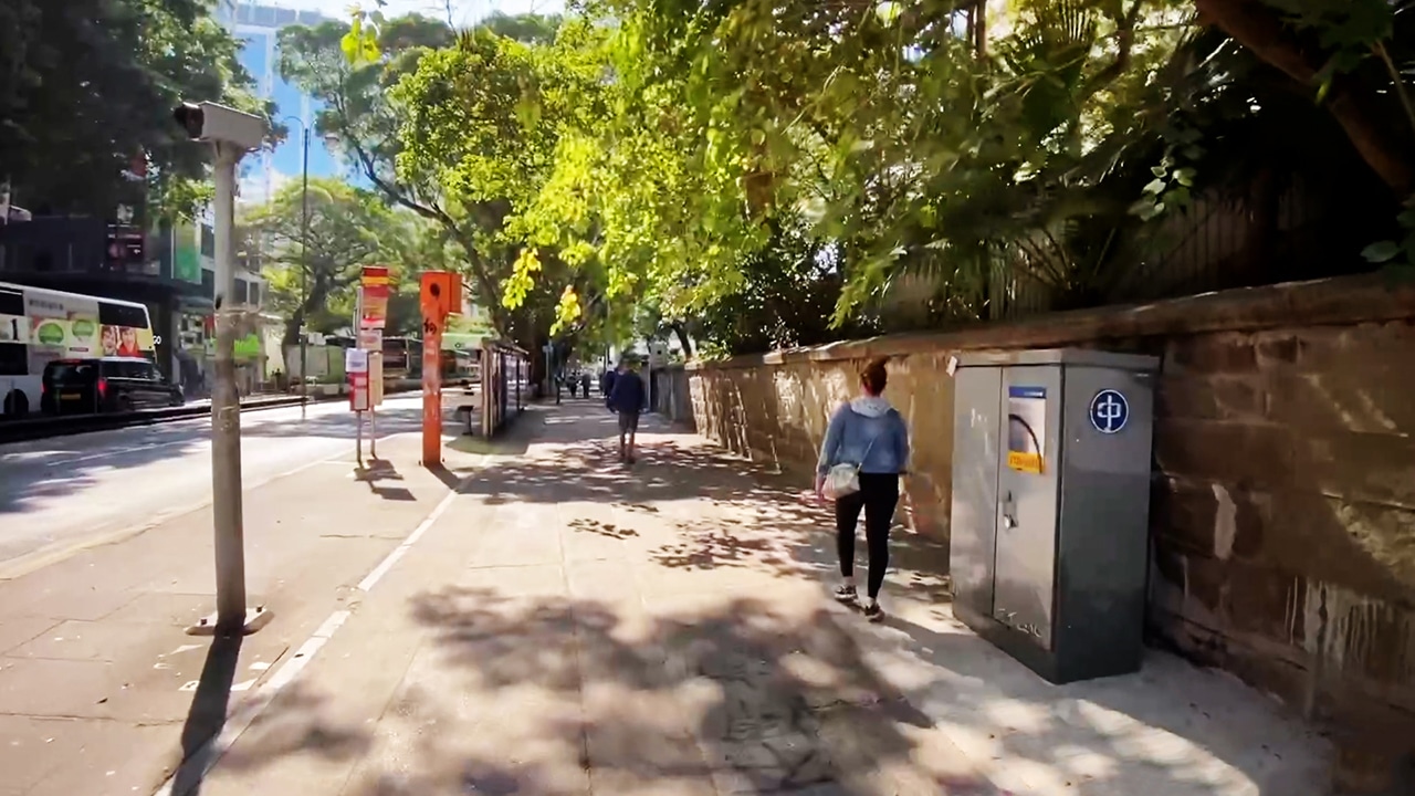 Hong Kong Sunny Afternoon Walk