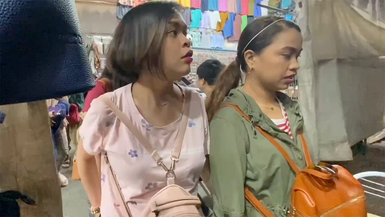 Market Girls in Hong Kong