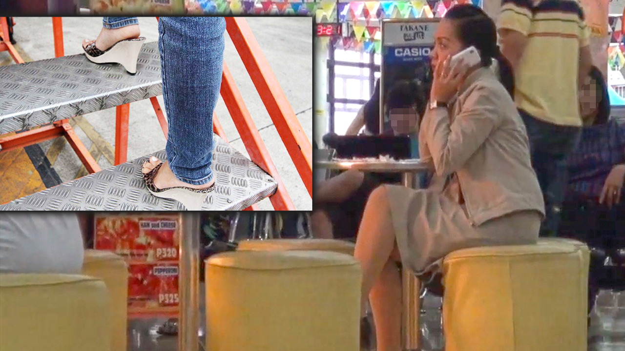Asian Sexy Feet at Cebu Airport