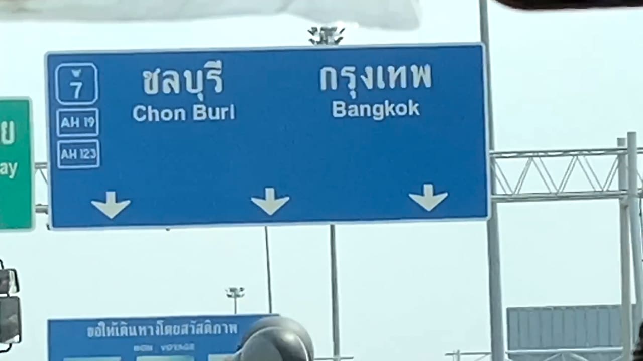Driving to Bangkok to Change Locale