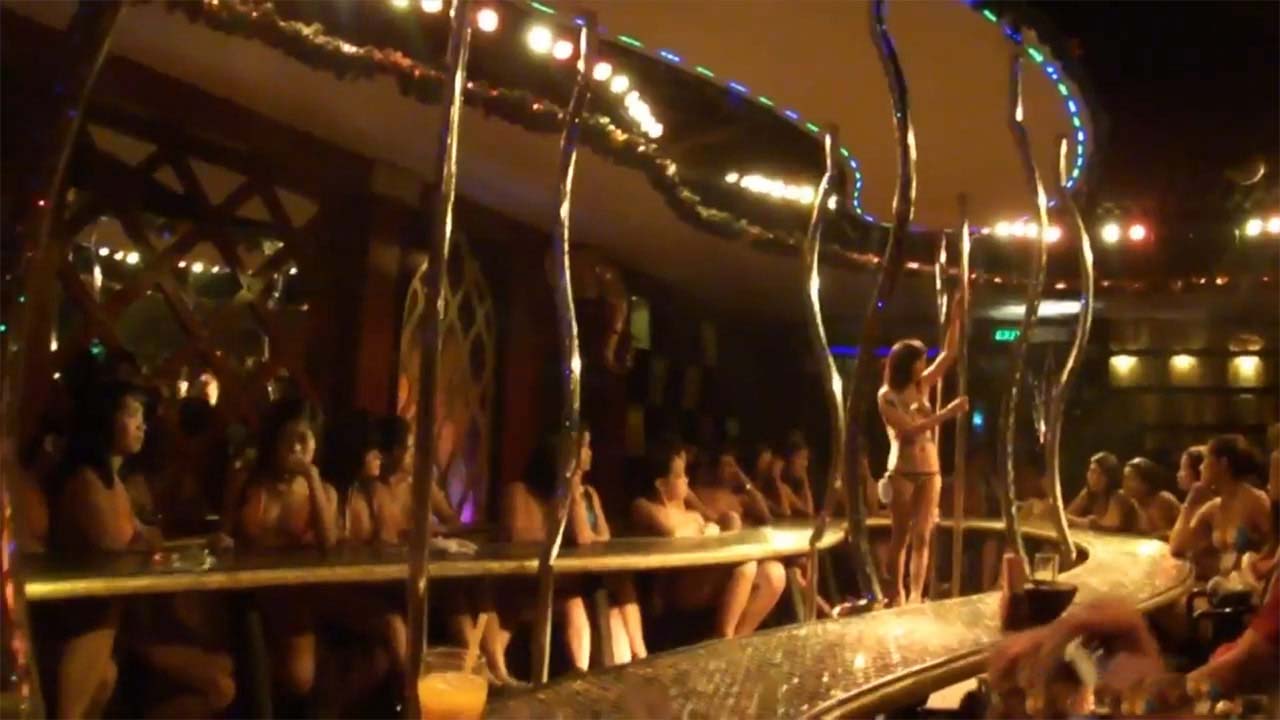 Body Paint Tits Show At Club