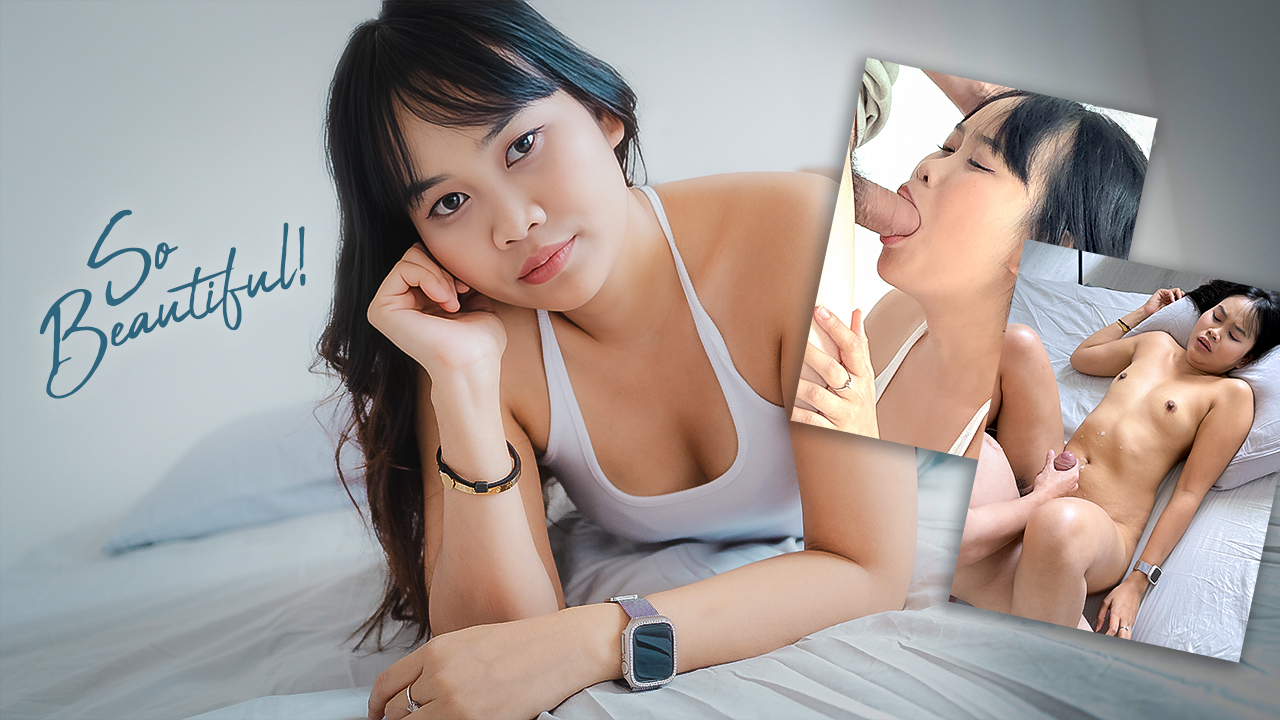 Beautiful Asian Porn with stunning small tits Thai girl fucking and sucking in Taiwan